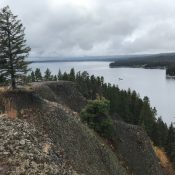 The view south from the summit. John Platt Photo