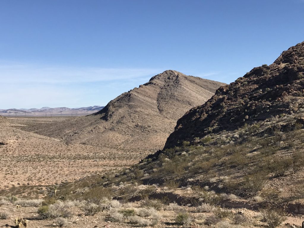 Peak 3100 sits east of Davidson Peak.