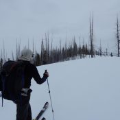 Approaching the summit. John Platt Photo