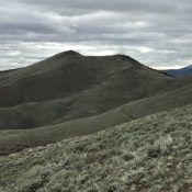 Peak 8387 viewed from the north.