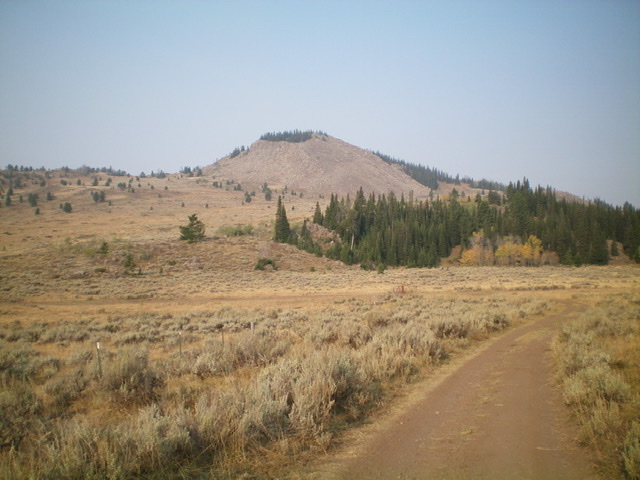 Pup Peak as viewed from the east. Livingston Douglas Photo 