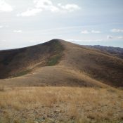 Peak 6774 as viewed from the north along the ridge crest. Livingston Douglas Photo