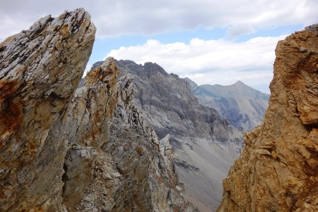 More Ridge pinnacles with Mt. Idaho in the background.