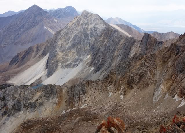 White Cap peak from the N. summit of 11,967.