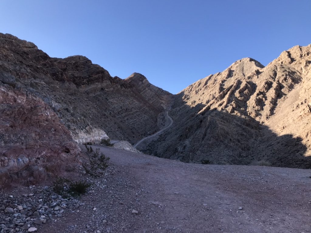 The road to Frenchman Peak.