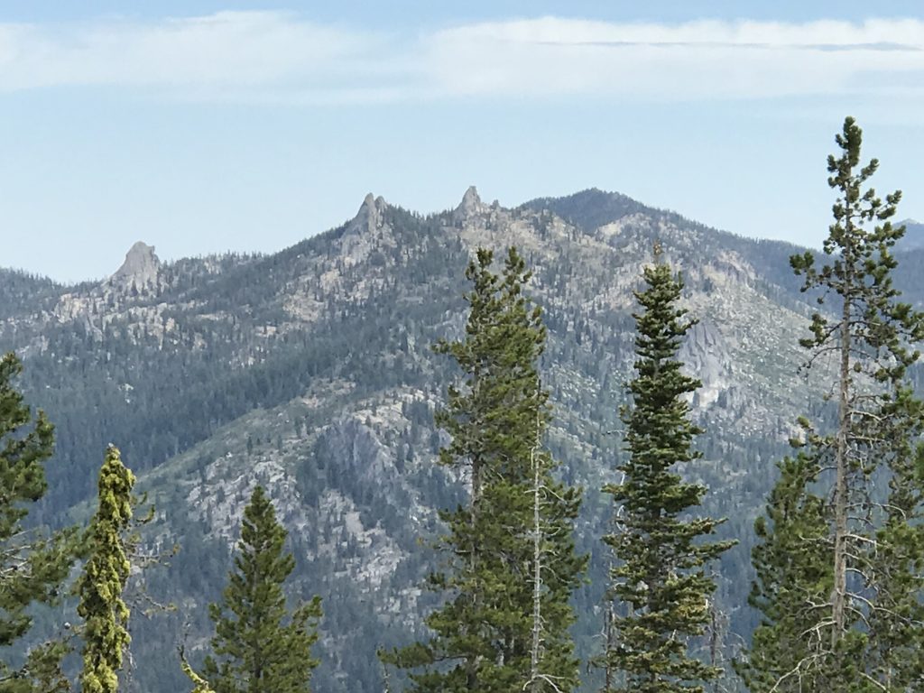 Looking north to Needles Peak.