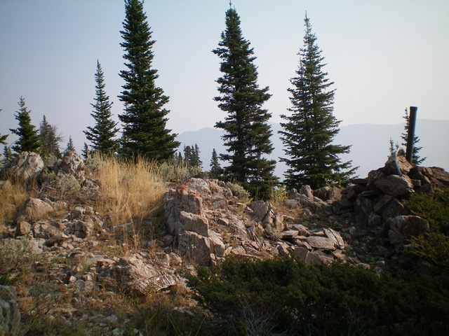 The summit area of Peak 8377. Livingston Douglas Photo 