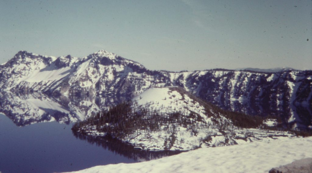 The snowpack on May 10, 1973.