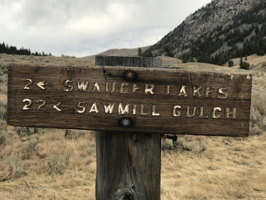 The trailhead in Long Lost Creek is marked. There is good camping farther up the drainage.