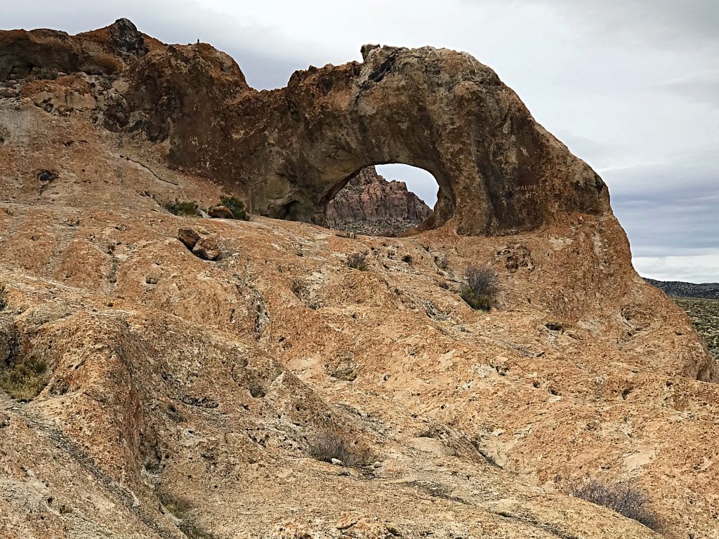 An arch in the middle of nowhere.
