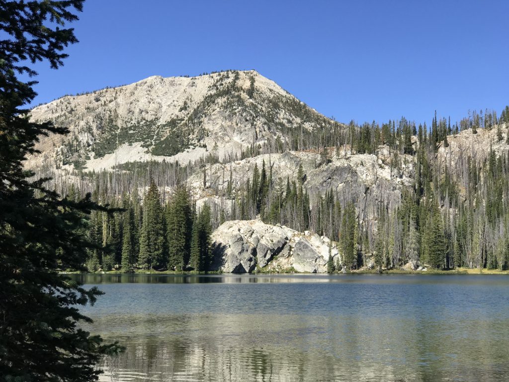 Ruffneck Peak from Langer Lake.