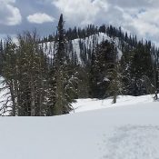 The summit of Peak 8410. Brett Sergenian Photo