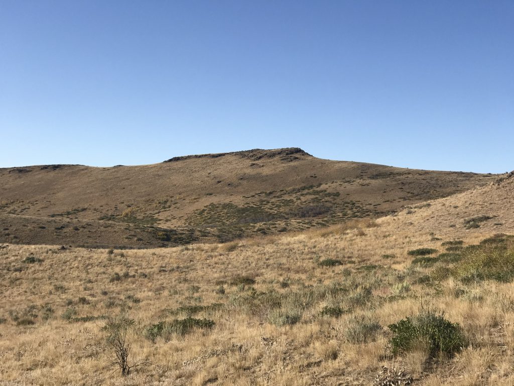 The summit viewed from the east.