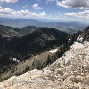 North Kents Peak viewed from,tue summit of Elkhorn Mountain.