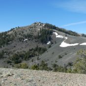 Peak 9248 viewed from the northeast.