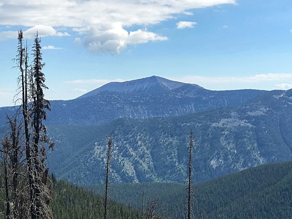 Sheep Mountain viewed from N Mountain.