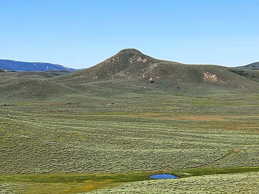 Peak 5910 viewed from the northeast.