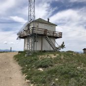 The Thorn Creek Butte lookout has seen better days but the view is still spectacular.