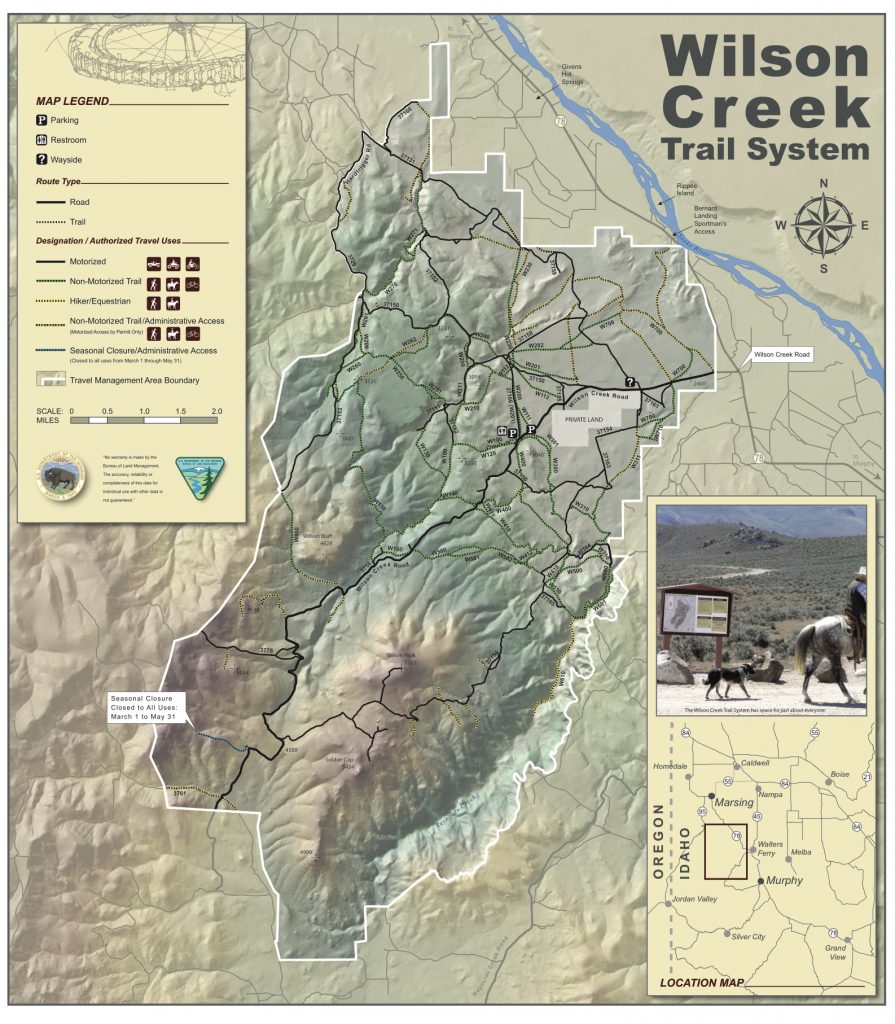 Wilson Creek Access IDAHO A Climbing Guide