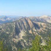 Dixie Mountain viewed from the summit of Mount Eldridge.