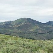 Deer Mountain viewed from Peak 6412.