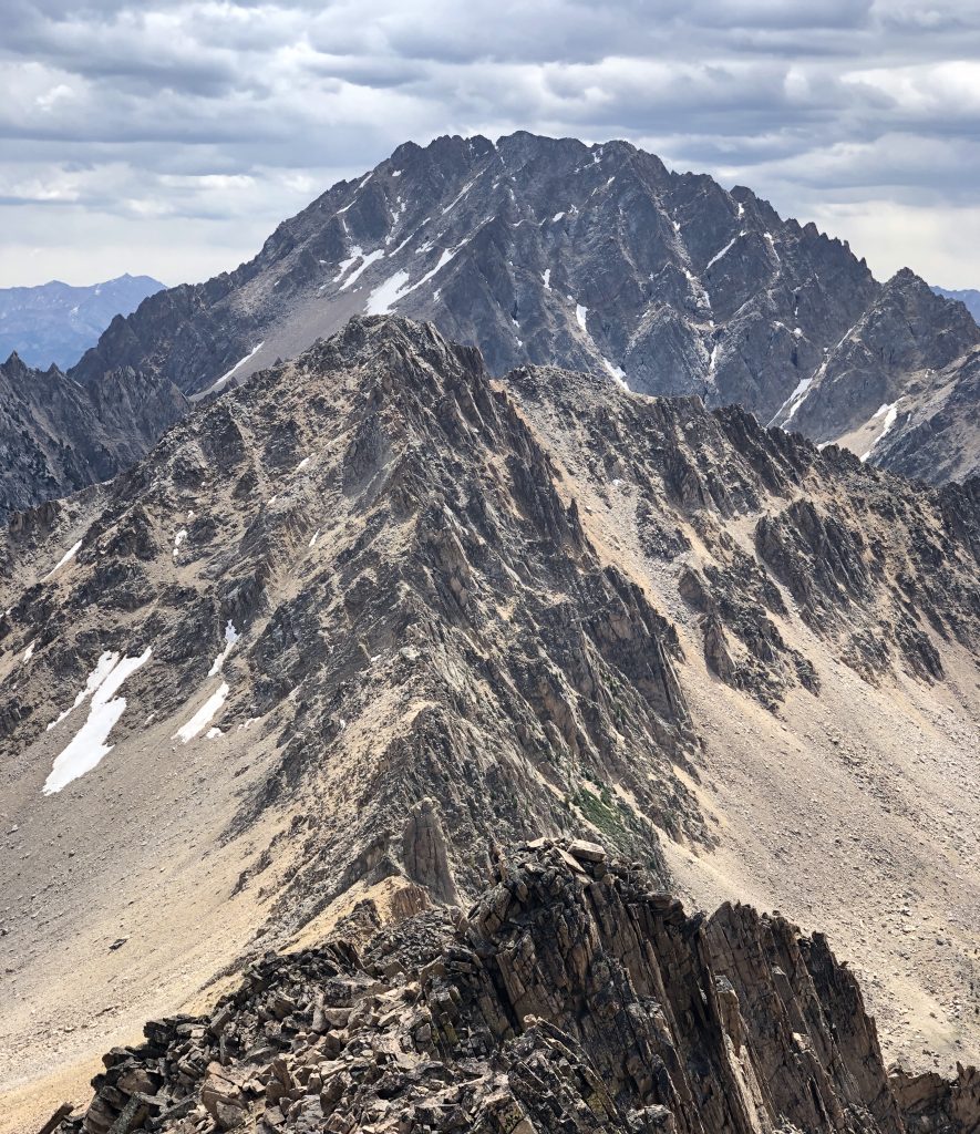 Mount Frank North Ridge – with Castle Peak in the background. Derek Percoski Photo