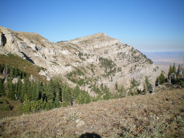 Taylor Mountain as viewed from the east-southeast on the Montana side. Livingston Douglas Photo 
