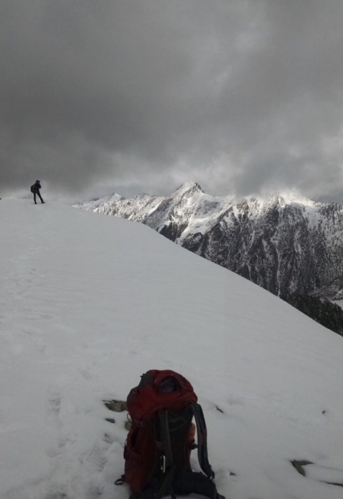 The summit of Peak 9759. Jeff Hunteman Photo