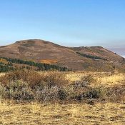 Jacks Benchmark viewed from the northern Owyhee Mountains Crest Road.