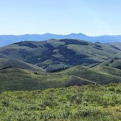 Badger Mountain viewed from Monument Peak.