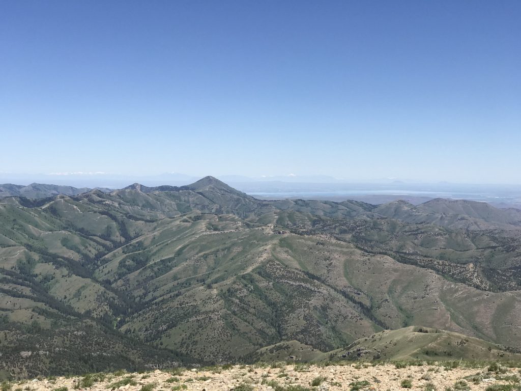 Bannock Peak, the range’s second most impressive peak, is located on the Fort Hall Reservation.