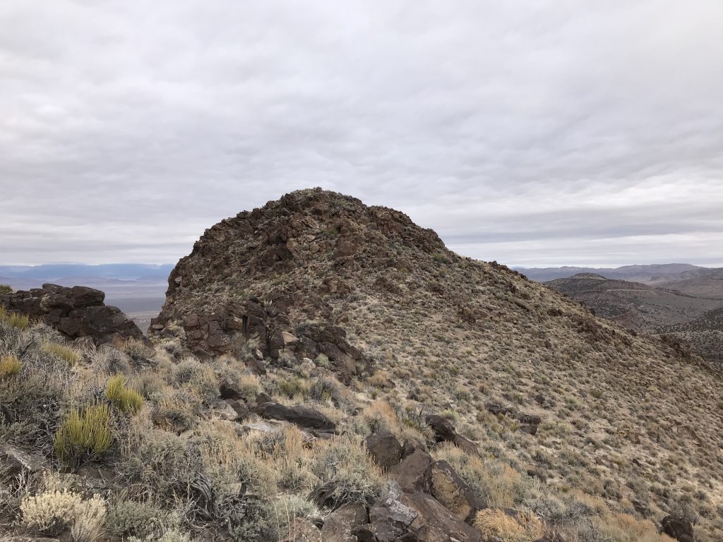 The summit of Peak 6761. This was our second peak on Wednesday.