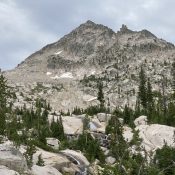 The northwest face. Derek Percoski Photo