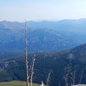 Peak 7365 viewed from the south. John Platt Photo