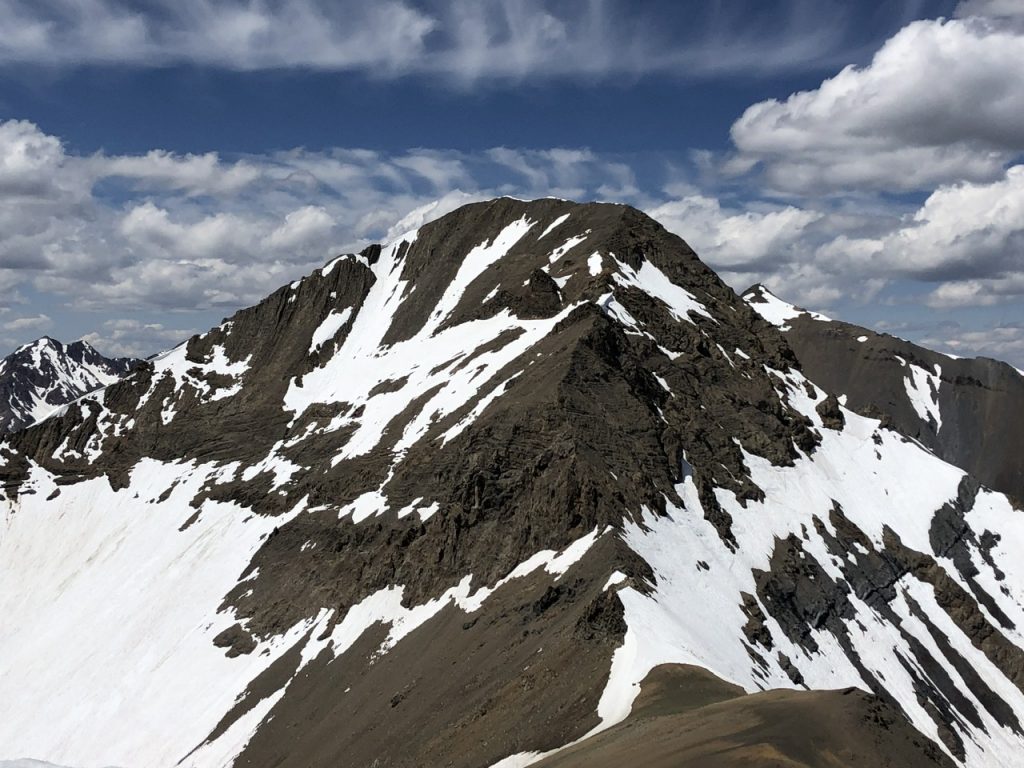 The Southeast Ridge taken from a spot partway up Perkins Peak. Derek Percoski Photo