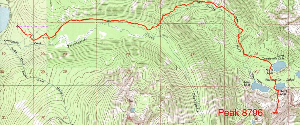 John Platt’s GPS track.