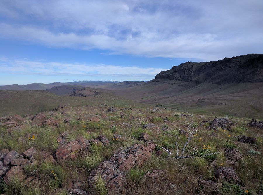 Big Bluff on the right.