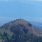 Dry Diggins Lookout viewed from Heavens Gate.