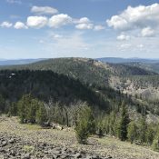 Gutzman Ridge viewed from Baldy.