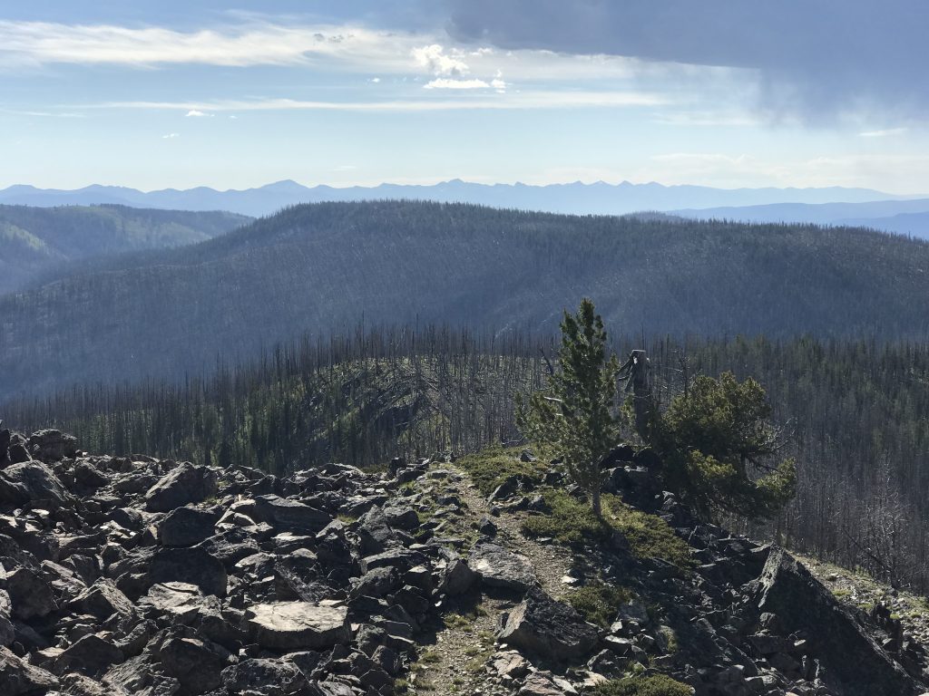 Peak 8586 viewed from Blue Nose.