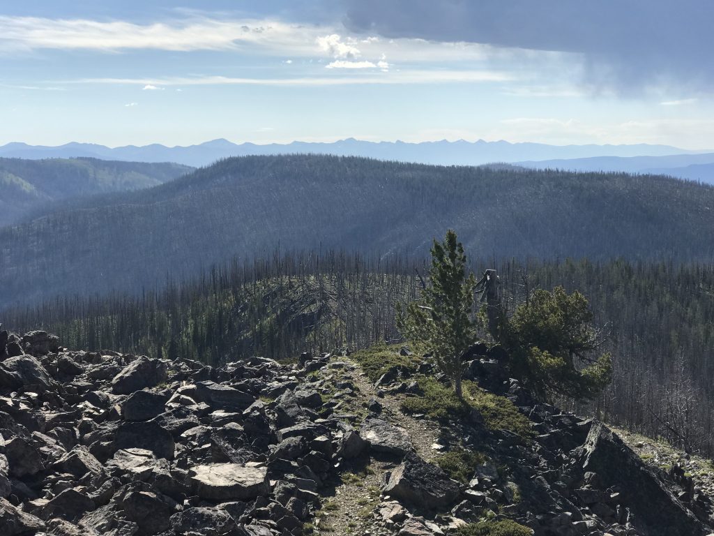 Peak 8586 viewed from Blue Nose.