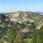 Middle Marshall viewed from Marshall Mountain.