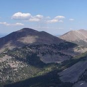 Ray Lode Peak viewed from Big Eightmile Peak. Dave Pahlas Photo