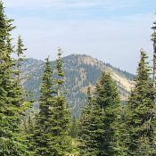 Blue Mountain from Schweitzer Basin Peak.