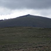 Peak 8288 as viewed from the summit of Peak 8297 South. Livingston Douglas Photo