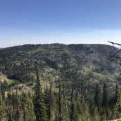 Marshall Mountain viewed from the south.