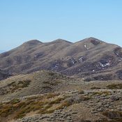 Three Point Mountain viewed from Peak 5096.