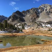 Boulder Basin Peak from Boulder Basin. Derek Percoski Photo