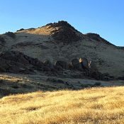 Peak 3260 viewed from the northwest.