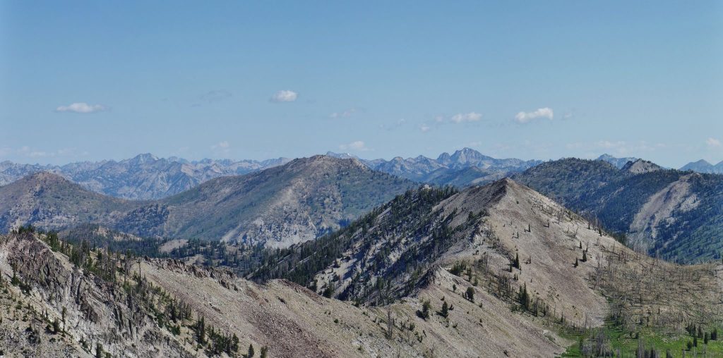 Looking toward the Sawtooths from Gunsight. Eric Stewart Photo 